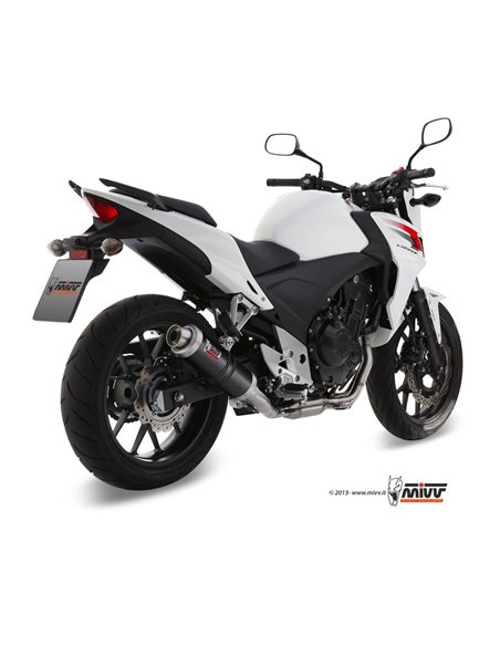 Escape Honda CB500 F / X CBR500R 2013-2015 MIVV H.051.L2S GP Carbono