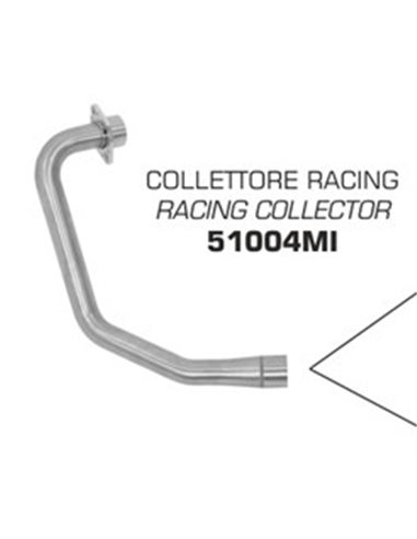 Colector Racing Arrow 51004MI Honda CBF 125