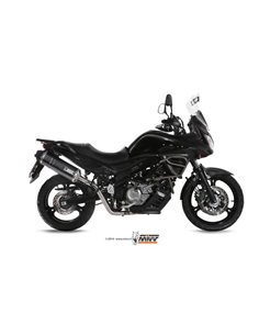 Escape Suzuki DL V Strom 650 2012-2016 Mivv Speed Edge Black S.038.LRB
