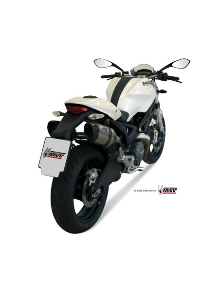 Escape Mivv D.023.L7 Ducati Monster 696 del 2008  2014 Suono