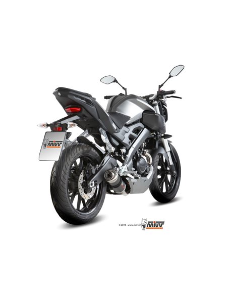 Escape completo Yamaha YZF R125 2014-2018 MT125 2015-2019 Mivv GP Carbono Y.047.L2S