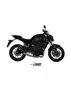 Escape completo Yamaha MT-07 2014-2019 Mivv GP Pro Acero inox Black Y.045.LXBP Alto