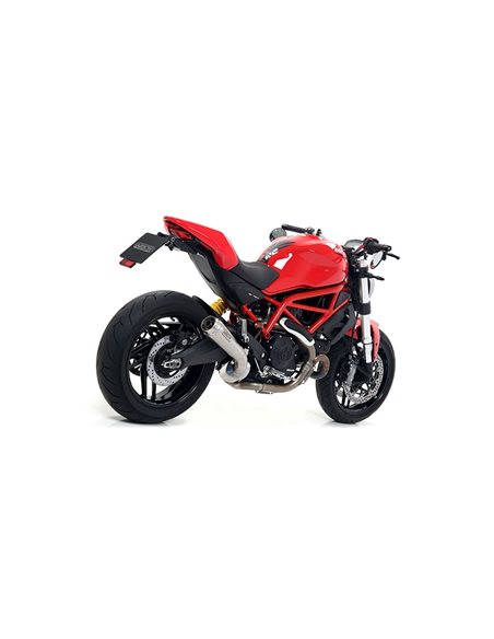 Escape Ducati Monster 797 2017-2018 Arrow Pro-Race Nichrom 71876PRI