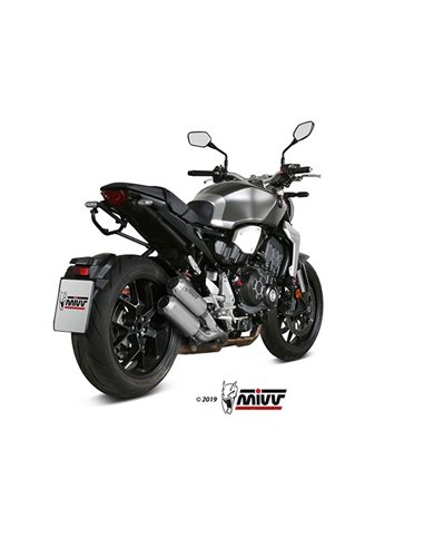 Escape Honda CB1000R 2018-2019 Mivv MK3 Acero Inoxidable H.069.LM3X