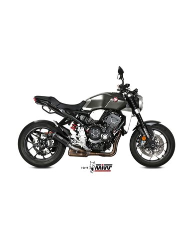 Escape Honda CB1000R 2018-2019 Mivv MK3 Acero Inoxidable Negro H.068.LM3B