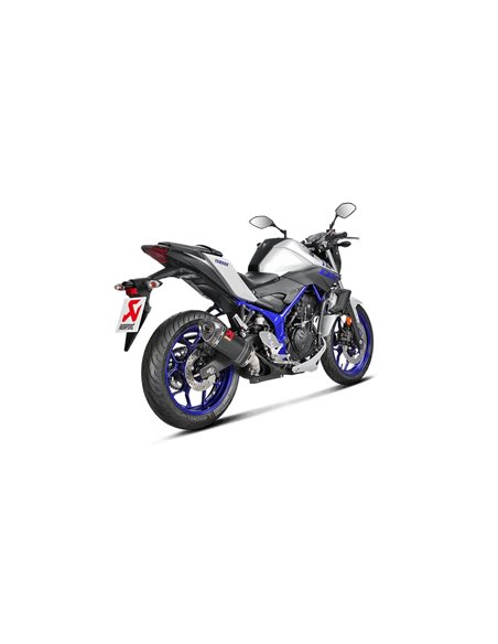 Escape Yamaha YZF-R3 2015-2020 MT-03 2016-2020 Akrapovic Carbono S-Y2SO16-HAPC