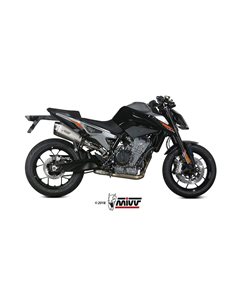 Escape KTM Duke 790 2018-2020/890 2020-2021 Mivv Delta Race Acero Inox KT.020.LDRX