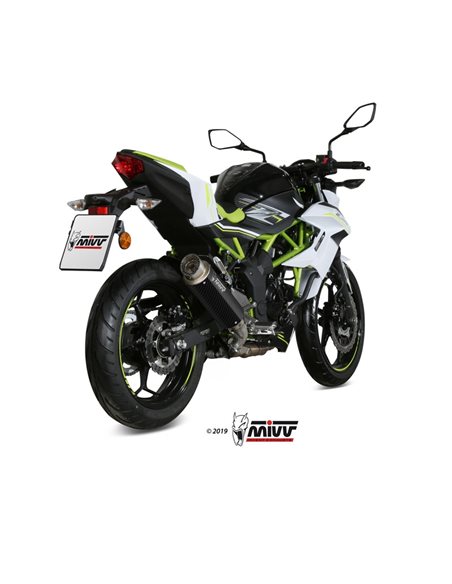 Escape Kawasaki Z125 Ninja 125 2019 Mivv GP Pro Carbono K.048.L2P