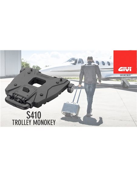 Parrilla Givi S410 monokey Trolley