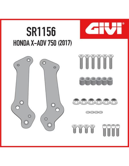 Fijación top box Givi SR1156 Honda X-ADV 2017-2019