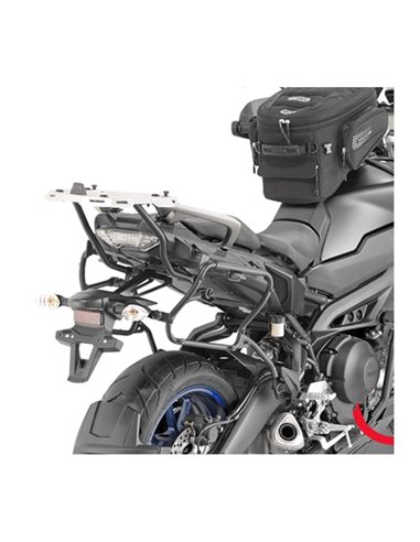 Maletas laterales Yamaha Tracer 900 / GT 2018-2019 Fijación lateral Givi PLXR2139
