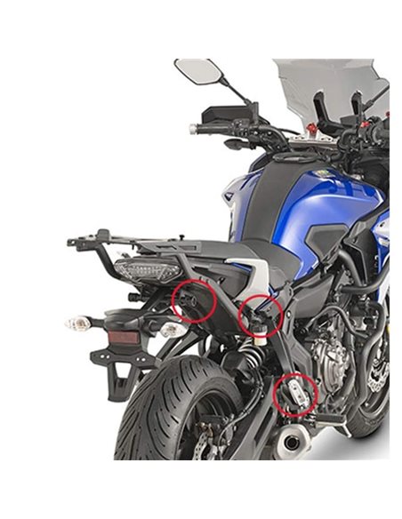 Fijacion lateral Yamaha MT-07 Tracer 2016-2018 Givi PLR2130