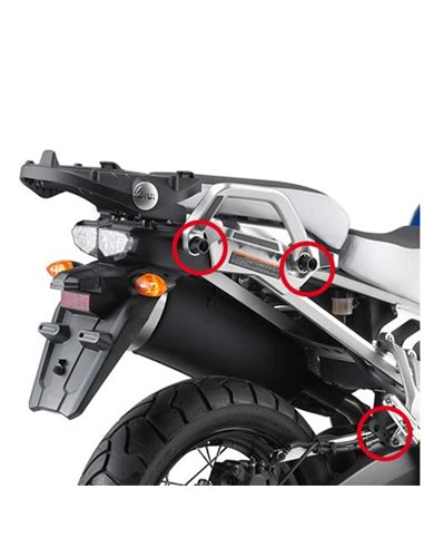 Fijacion maleta lateral Yamaha XT1200Z Super Terene 2010-2018 ZE 2014-2018 Givi PLR2119