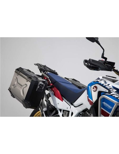 Pack maletas laterales fijacion Trax ADV Honda CRF1000L 2018-2019 SW-Motech KFT.01.890.70000/S