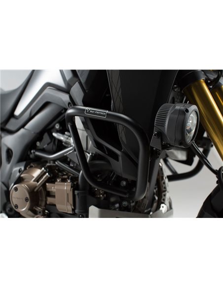 Defensas motor Honda Africa Twin CRF1000L 2015-2017 SBL.01.622.10003/B Acero Inox Negro