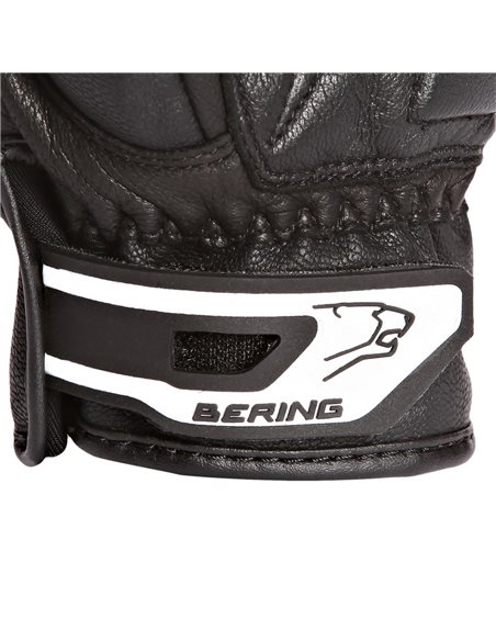 Guante Bering Lady Fever Negro/Blanco