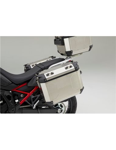 Regresa Descanso frecuencia Pack maletas laterales aluminio Honda Africa Twin 08ESY-MKS-PNALU