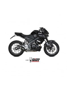 Escape completo Yamaha MT-125 2020-2021 Mivv MK3 Carbono Y.067.SM3C