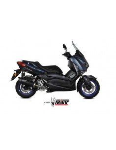 Escape Mivv Yamaha X-MAX 300 2021-2022 Mover Acero Inox Black MV.YA.0006.LV