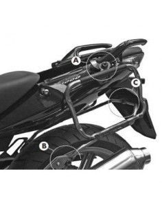 Fijacion maletas laterales Honda CBF500-CBF600S/N 2004-2012/CBF1000 2006-2009 GIVI PLXR174