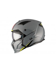 Casco MT TR902B SV STREETFIGHTER SV S SOLID A22 gris mate