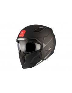 Casco MT SV STREETFIGHTER SV S SOLID A1 negro mate